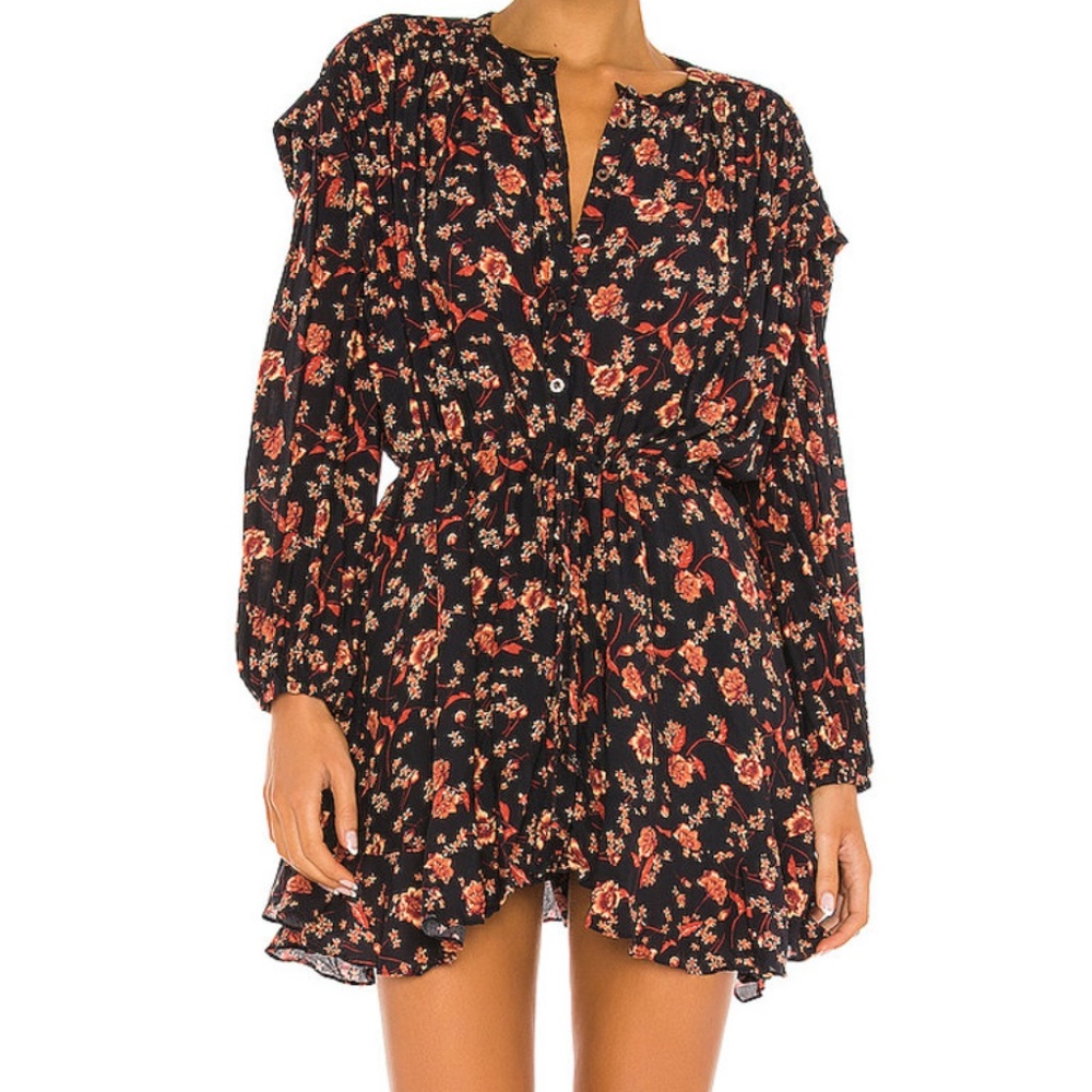 FREE PEOPLE FLOWER FIELDS MINIDRESS